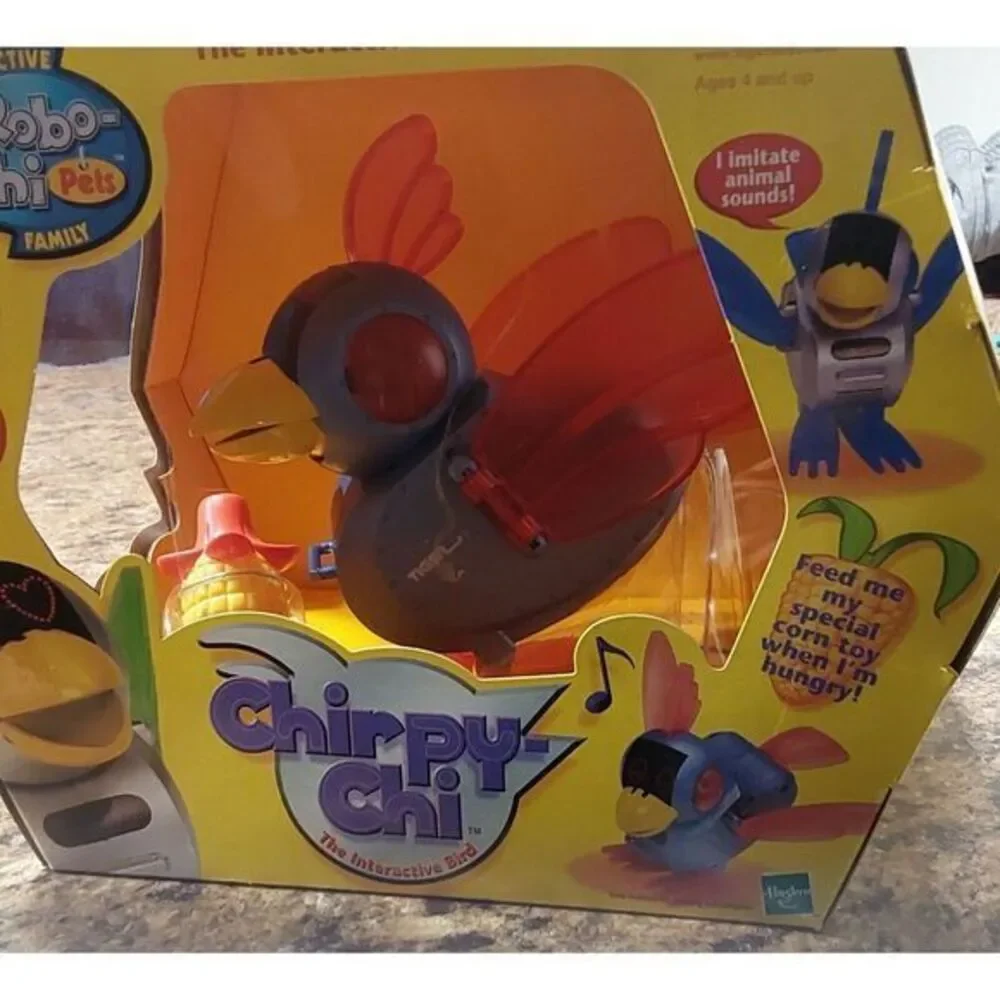 VTG Chirpy-Chi The Interactive Bird 2001 Sega Toys‎ Hasbro Tiger Electronics New